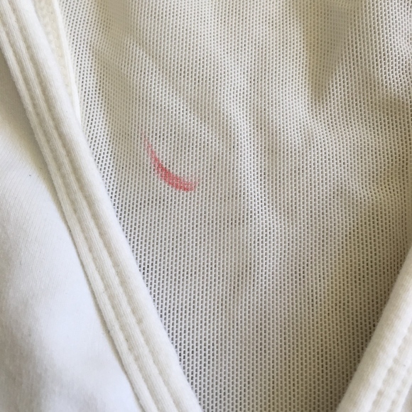 Lululemon White V Neck Tank Top Size 4 Mesh - Picture 4 of 7